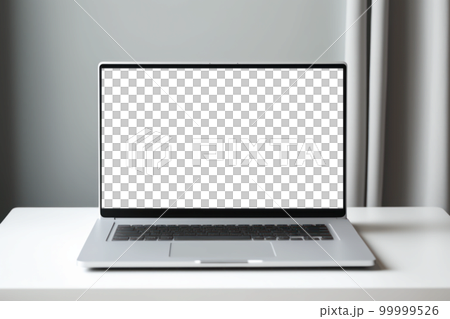 Laptop screen, bright desk, transparent PNG Laptop screen, bright desk, transparent PNG 99999526