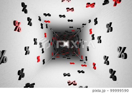 Percent symbols in white tunnel background 3d render. Concept of discounts, sales, seasonal promotions, black friday, singles day and shopping 1111. Sign percent Percent symbols in white tunnel background 3d render. Concept of discounts, sales, seasonal promotions, black friday, singles day and shopping 1111. Sign percent 99999590