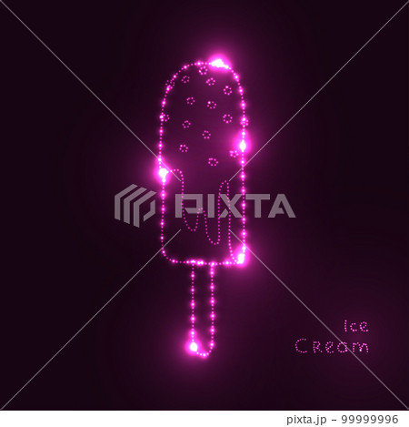Neon glowing element Neon glowing element 99999996