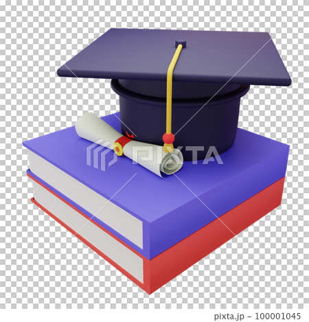 3d rendering with back to school concept 100001045