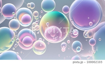 delicate background of soap bubbles in pastel colors delicate background of soap bubbles in pastel colors 100002103