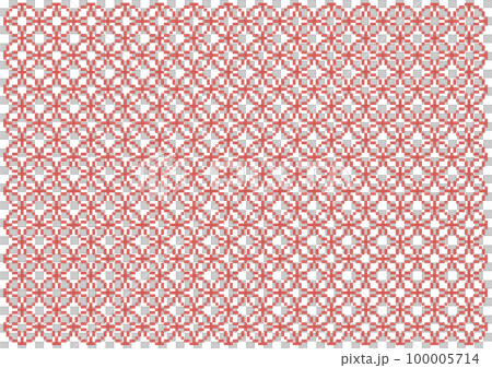 Dot cloisonne line pattern Japanese pattern red Dot cloisonne line pattern Japanese pattern red 100005714