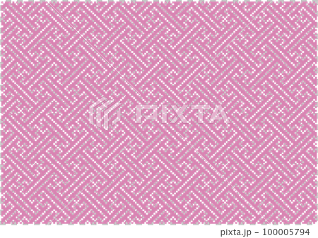 Saaya pattern Japanese pattern pink with small dots Saaya pattern Japanese pattern pink with small dots 100005794