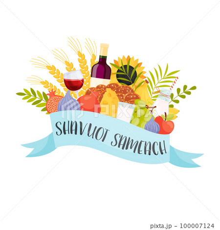 Happy Shavuot day greeting Happy Shavuot day greeting 100007124