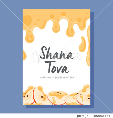 Happy Rosh Hashanah day, Shana Tova greeting  100008474