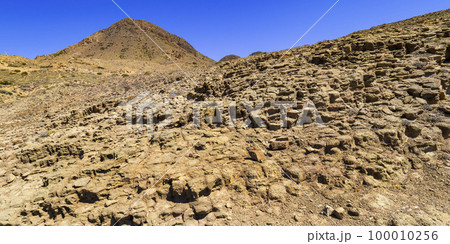 Columnar Jointing Structures Of Punta Baja, Cabo de Gata-Nijar Natural Park, Spain Columnar Jointing Structures Of Punta Baja, Cabo de Gata-Nijar Natural Park, Spain 100010256