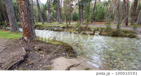 Eresma River, Guadarrama National Park, Spain 100010591