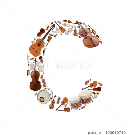Musical instruments alphabet Musical instruments alphabet 100010710