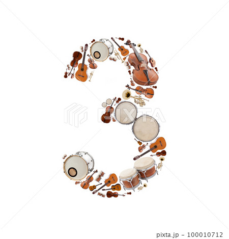 Musical instruments number