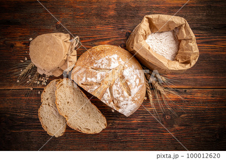 Homemade sourdough bread Homemade sourdough bread 100012620