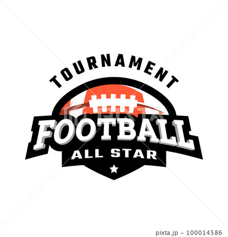 American Football Leagues Tournament Clubs, Teams Emblem Set. Editorial  Image Editorial Photography - Illustration of sport, bowl: 235779857