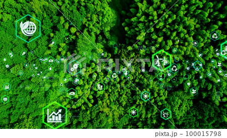 地球環境とテクノロジー　サステナブル　SDGs 100015798