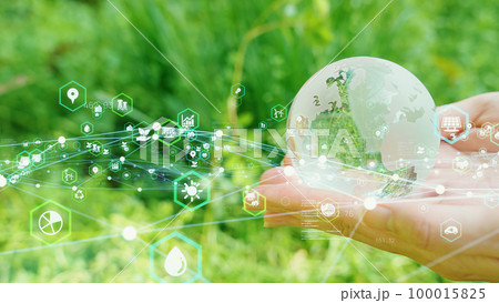 地球環境イメージ エコロジー サステナブル SDGs 地球環境イメージ エコロジー サステナブル SDGs 100015825