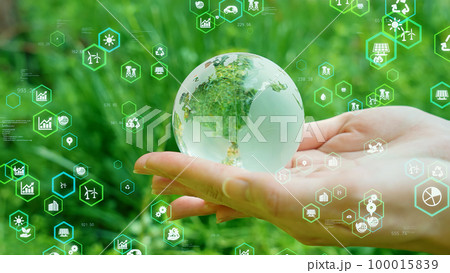 地球環境イメージ エコロジー サステナブル SDGs 地球環境イメージ エコロジー サステナブル SDGs 100015839