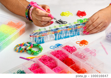 Rubber loom bracelet Rubber loom bracelet 100016647