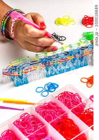 Rubber loom bracelet Rubber loom bracelet 100016689