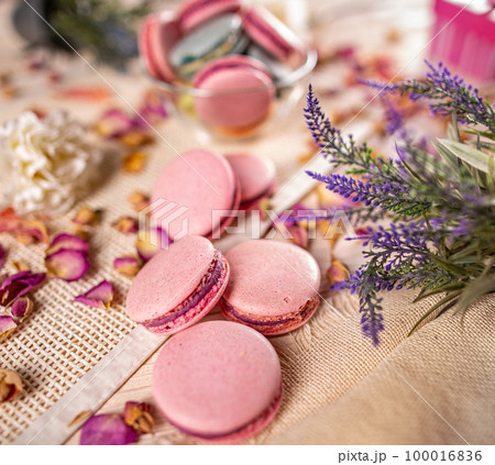French almond meringue cookies 100016836