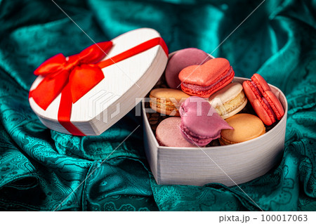 French macaron or macaroon 100017063