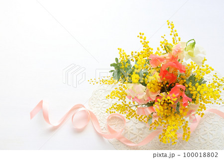 ミモザとスイートピー 100018802