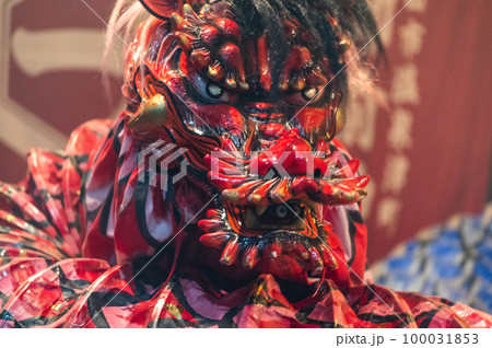 石見神楽 大蛇の写真素材 [100031853] - PIXTA