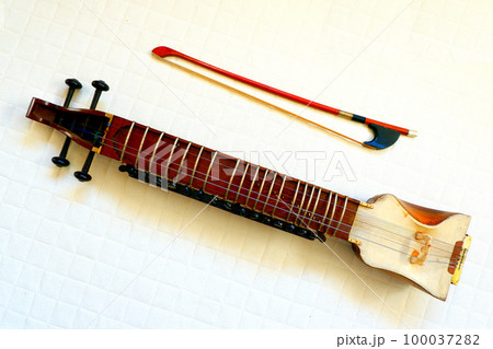 インドのアンティーク楽器　ディルルバ 100037282