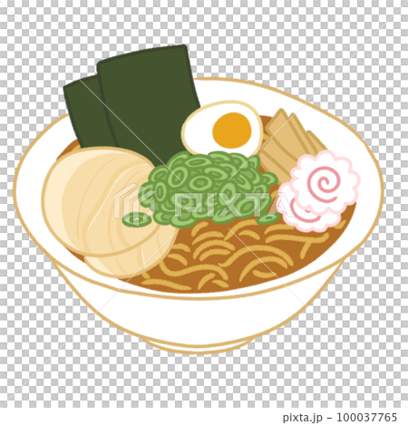 ラーメンのイラスト 100037765