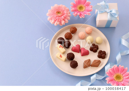 ホワイトデー　チョコレートプレート 100038417
