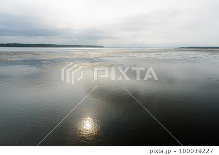 夏の風蓮湖 夏の風蓮湖 100039227