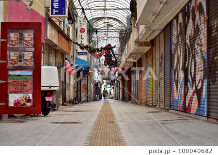 朝のむつみ橋商店街 朝のむつみ橋商店街 100040682