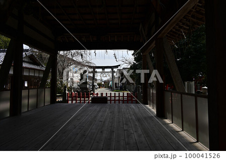 春の薭田野神社 春の薭田野神社 100041526