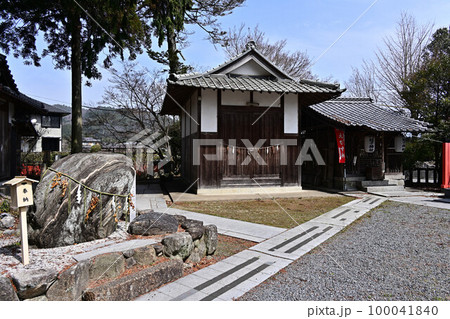 春の薭田野神社 100041840