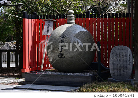 春の薭田野神社 100041841