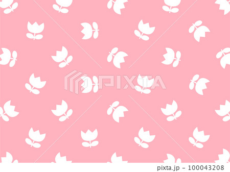 チューリップのパターン 100043208