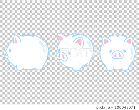 豚の貯金箱 100045071