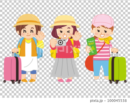 參加女性旅行的女孩Travel Travel 100045538