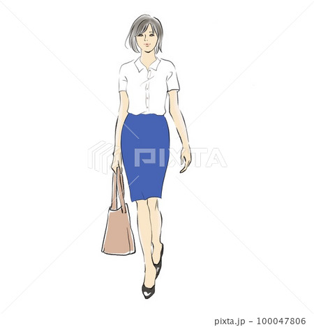 働く女性 働く女性 100047806