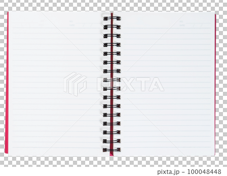 open note book isolated 100048448