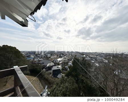 常滑市 大野城址からの風景 100049284
