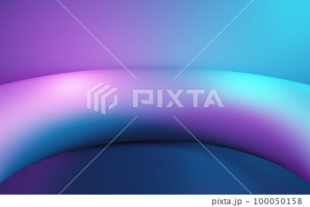 3d rendering of purple and blue abstract geometric background. Cyberpunk concept. Scene for advertising, technology, showcase, banner, cosmetic, fashion, business. Sci-Fi Illustration. Product display 3d rendering of purple and blue abstract geometric background. Cyberpunk concept. Scene for advertising, technology, showcase, banner, cosmetic, fashion, business. Sci-Fi Illustration. Product display 100050158