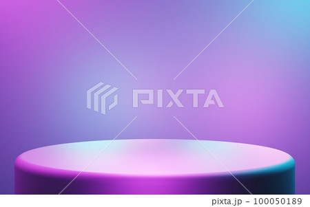 3d rendering of purple and blue abstract geometric background. Cyberpunk concept. Scene for advertising, technology, showcase, banner, cosmetic, fashion, business. Sci-Fi Illustration. Product display 3d rendering of purple and blue abstract geometric background. Cyberpunk concept. Scene for advertising, technology, showcase, banner, cosmetic, fashion, business. Sci-Fi Illustration. Product display 100050189