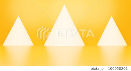 3d rendering of empty orange abstract geometric minimal concept background. Scene for advertising, cosmetic, showroom, banner, summer, fashion, technology, business. Illustration. Product display 100050201