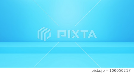 3d rendering of empty podium minimal blue background. Scene for advertising design, cosmetic ads, show, showroom, technology, food, banner, cream, fashion, kid, luxury. Illustration. Product display 3d rendering of empty podium minimal blue background. Scene for advertising design, cosmetic ads, show, showroom, technology, food, banner, cream, fashion, kid, luxury. Illustration. Product display 100050217