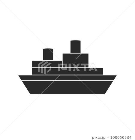 Cruise ship Logo icon Cruise ship Logo icon 100050534