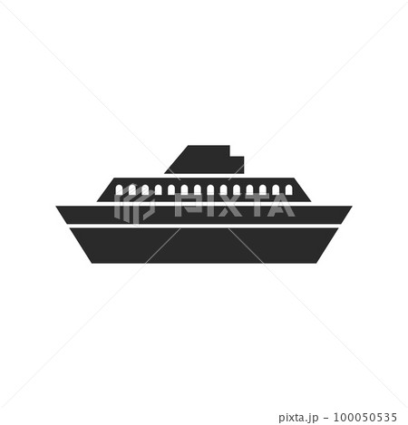 Cruise ship Logo icon Cruise ship Logo icon 100050535