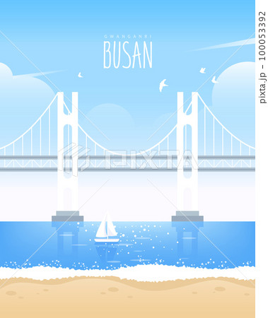 イラスト 風景 旅行 100053392
