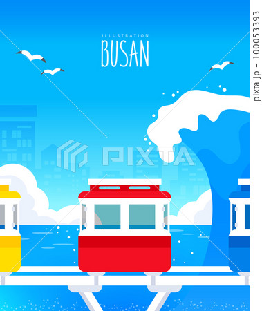 イラスト 風景 旅行 100053393