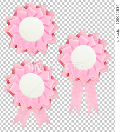 Pink Ribbon Rosette