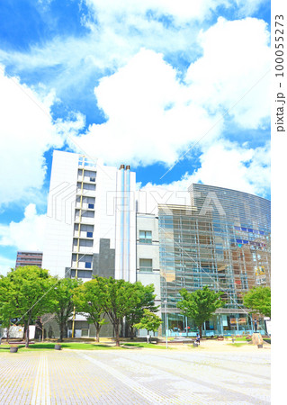 四日市市、四日市市立博物館の風景 四日市市、四日市市立博物館の風景 100055273