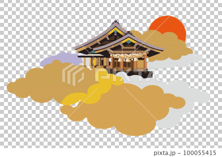 縁結びの神様　出雲大社 100055415