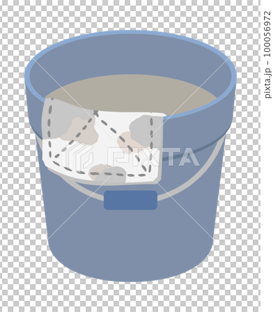 Cloth bucket after use - Stock Illustration [100056972] - PIXTA